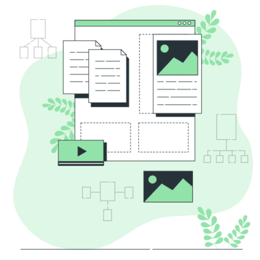 Наполнение сайта